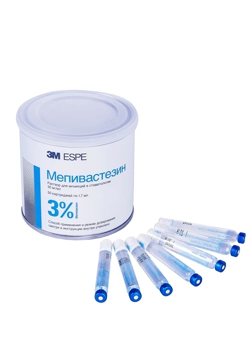 Мепивастезин 3%