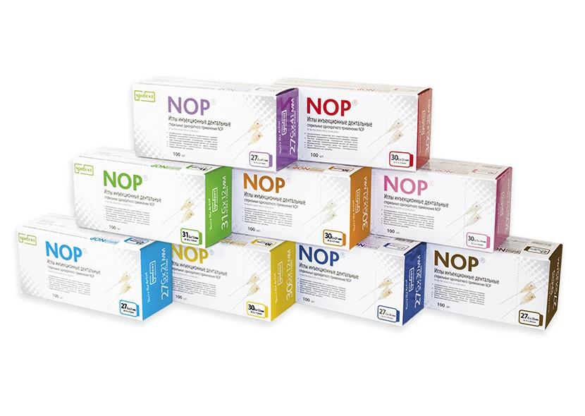 Иглы инъекционные дентальные NOP