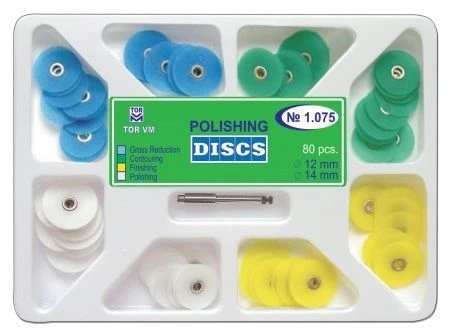 Round polishing discs