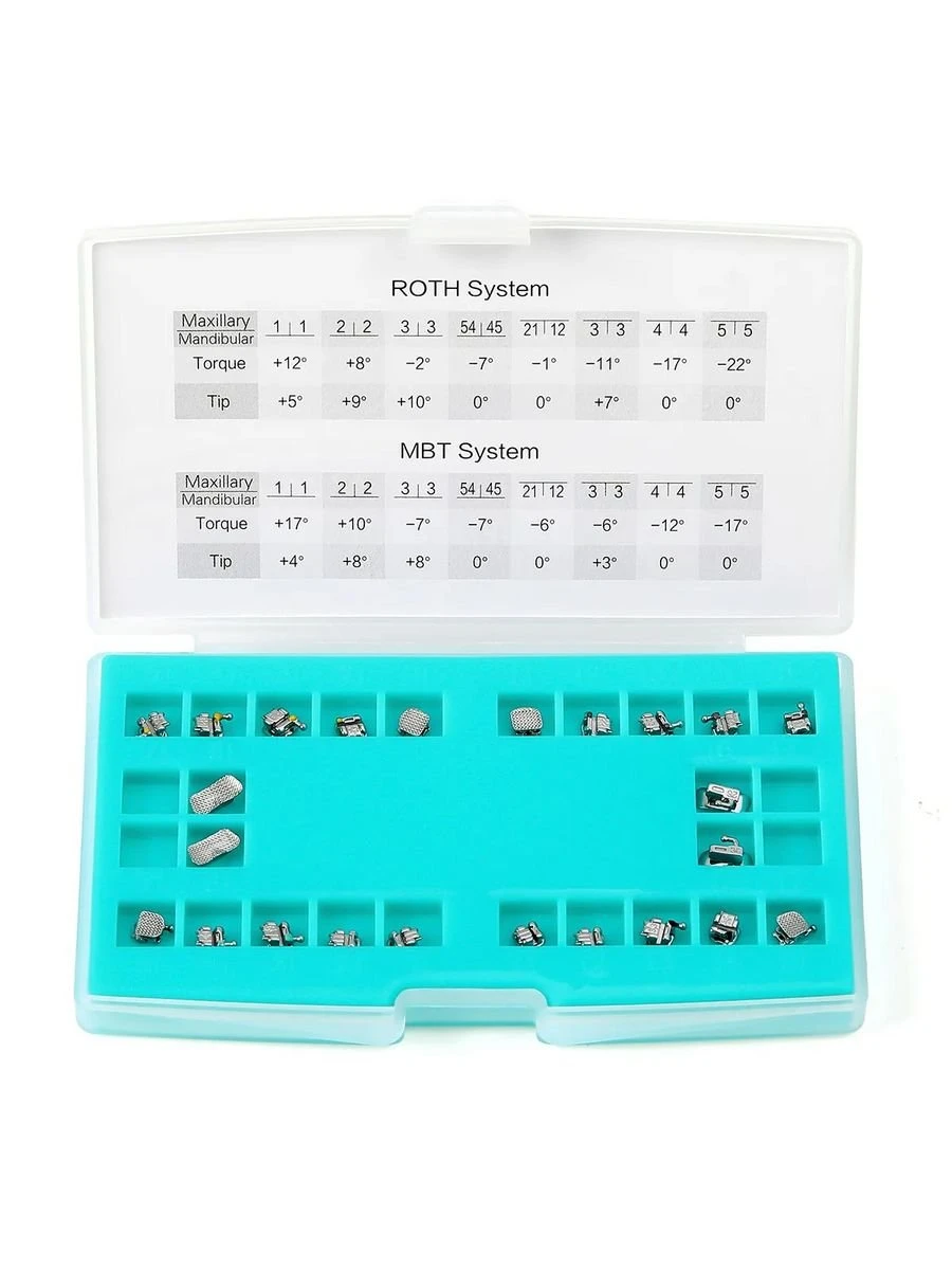 Брекеты самолиг-е Pro (металлические) 0.22  ROTH/MBT 