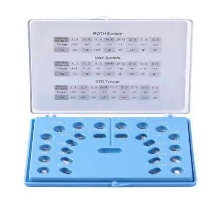 Брекеты самолиг-е AZD(Damon Ver)  (металлические) 0.22 ROTH/MBT