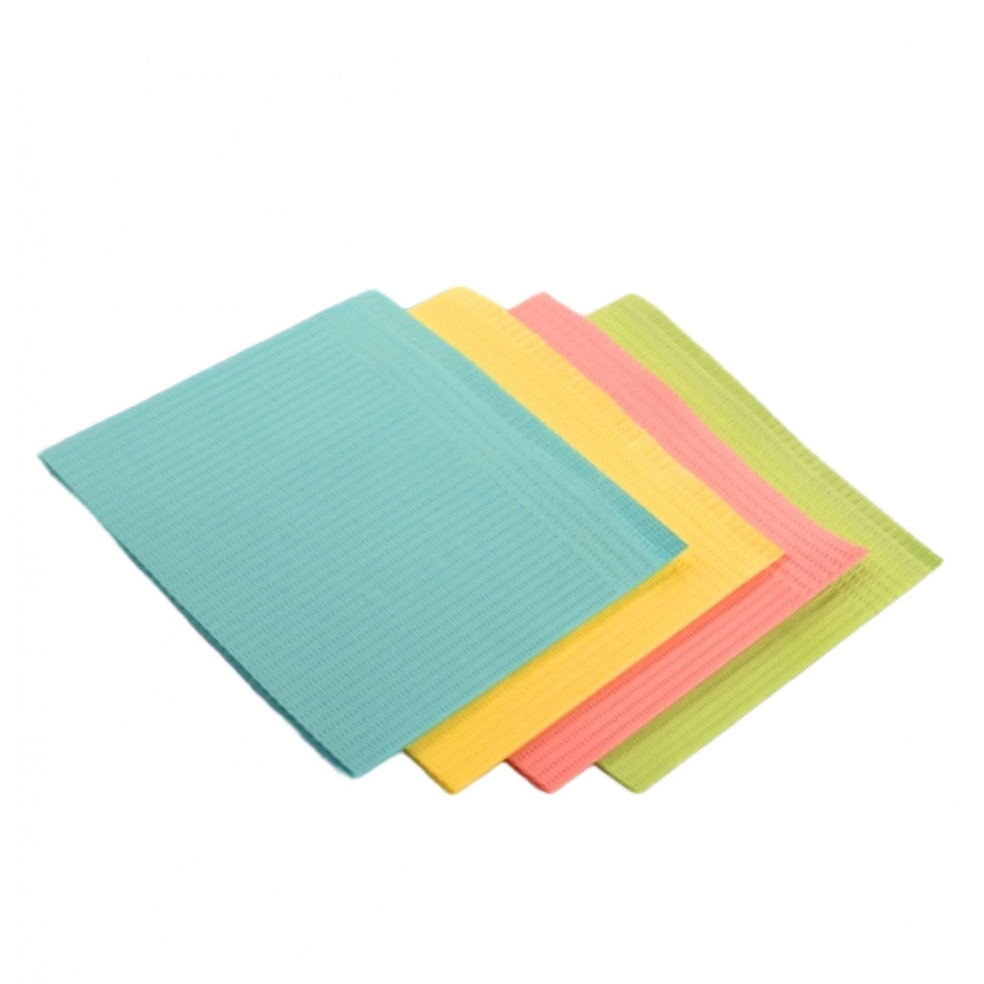 Dental bibs "KRISTIDENT" 2-layer and 3-layer, Pastel 400 pc