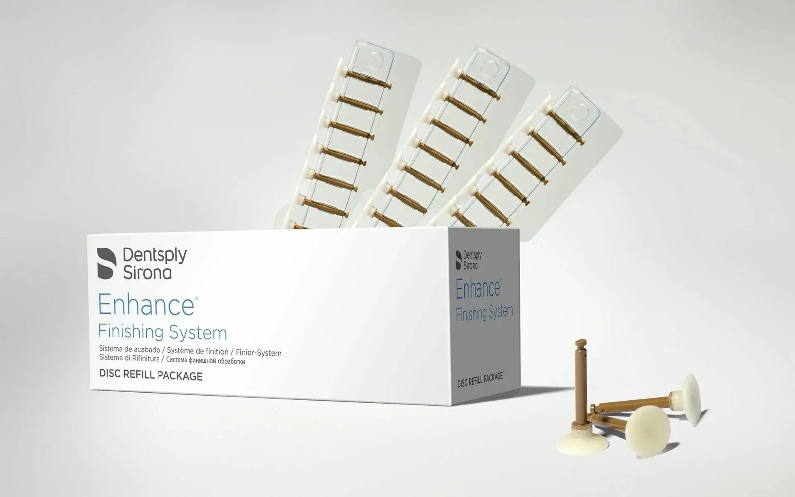 Головки полировочные Enhance (Энханс) диски 10шт. Dentsply