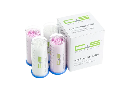 Апликаторы Microbrush (уп100шт)  Clean Safe		