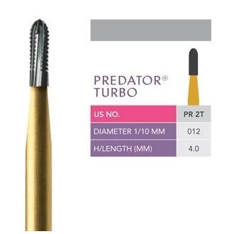 Crown-cutting bur – PREDATOR-2 TURBO (1 pc.), Prima Dental (UK)