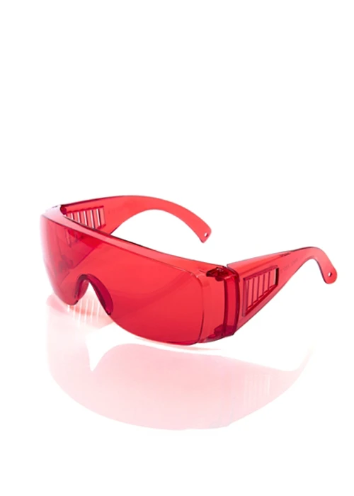 Protective glasses red